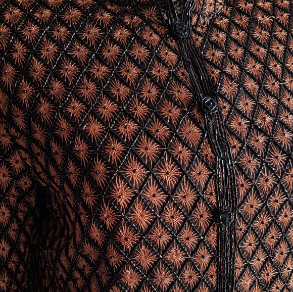 Adrianna Papell Evening MASTERPIECE Hand Embroidery Jacket πππ - Picture 7 of 10